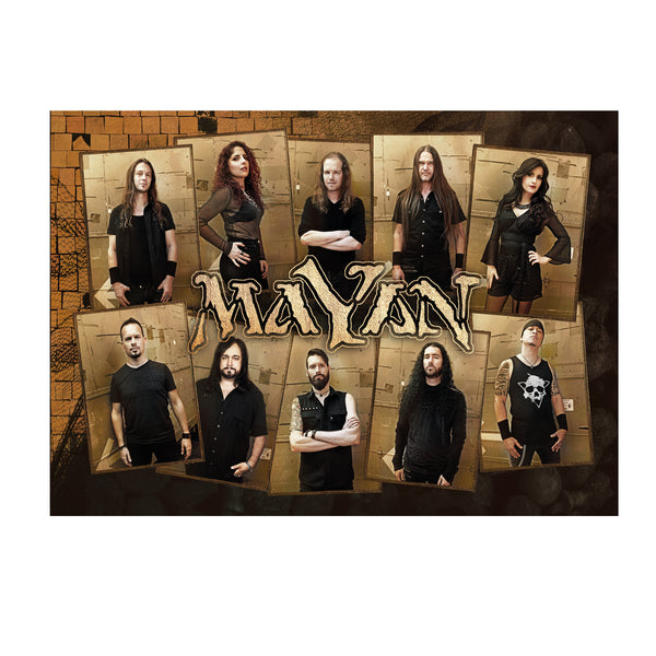 MaYaN "Band Photo" Postcard