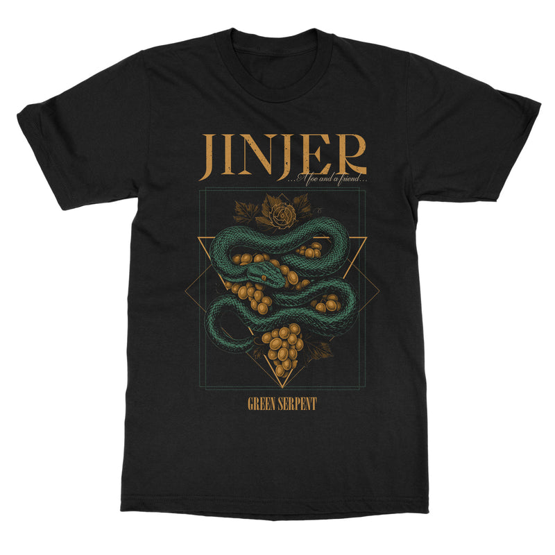 Jinjer "Green Serpent (black)" T-Shirt