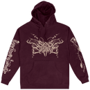 Signs of the Swarm ""Among the Low & Empty" Painting" Pullover Hoodie