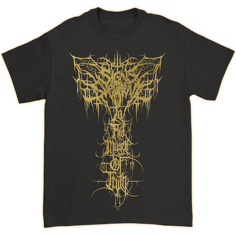 Signs of the Swarm "Gold Foil 'To Rid Myself of Truth' Logo Combo" T-Shirt
