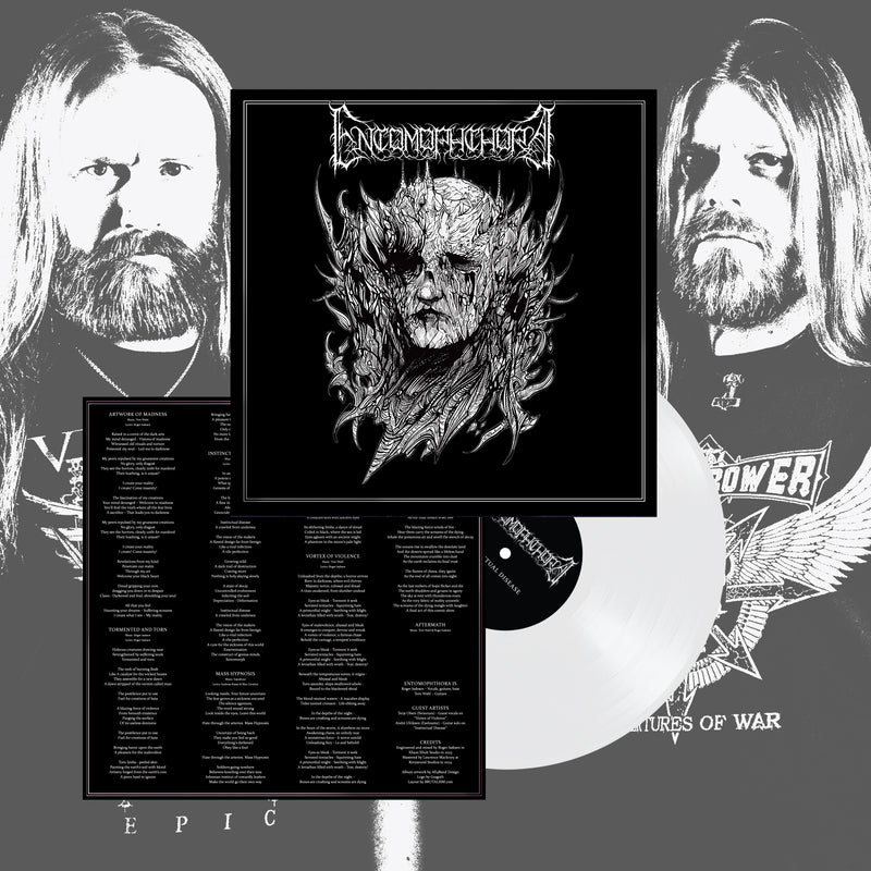 Entomophthora "Instinctual Disease (White vinyl)" Limited Edition 12"