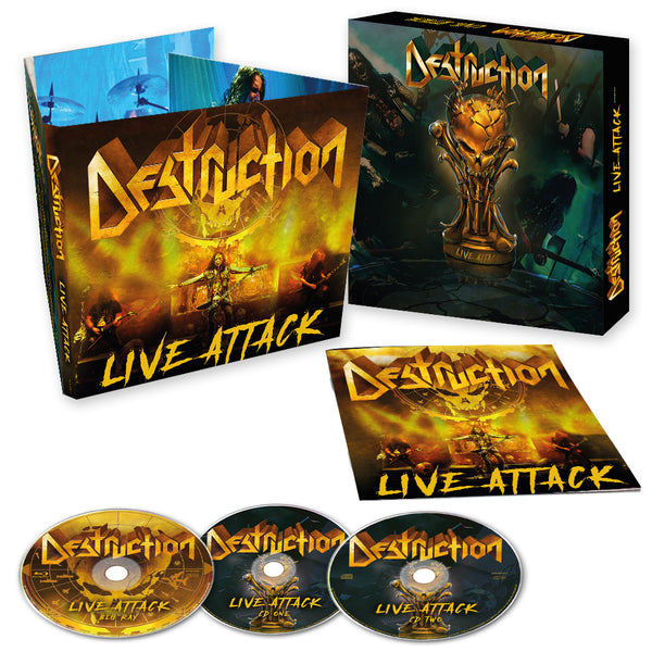 Destruction "Live Attack" CD/DVD