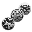 Clutch "Etched Metal Drink Coaster" Coasters