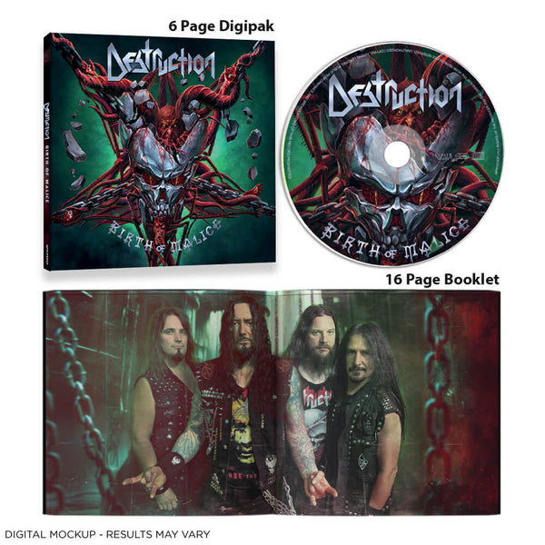 Destruction "Birth of Malice" Digipak CD
