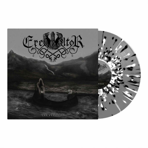 Ereb Altor "EREB ALTOR - Vargtimman / LIMITED EDITION SILVER WHITE BLACK SPLATTER Vinyl LP" 12"