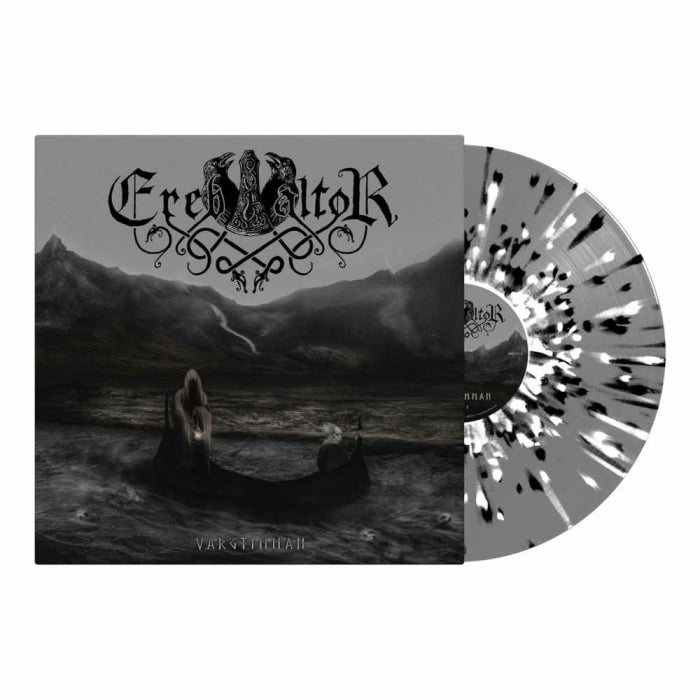 Ereb Altor "EREB ALTOR - Vargtimman / LIMITED EDITION SILVER WHITE BLACK SPLATTER Vinyl LP" 12"