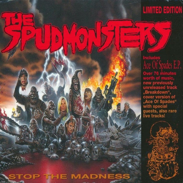 The Spudmonsters "Stop The Madness (Limited Edition Digipak)" CD