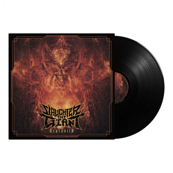 Slaughter the Giant "SLAUGHTER THE GIANT - Depravity / BLACK Vinyl LP" 12"