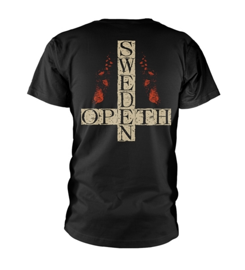Opeth Men's Haxprocess T-Shirt - Official Band Merch, Black, Large