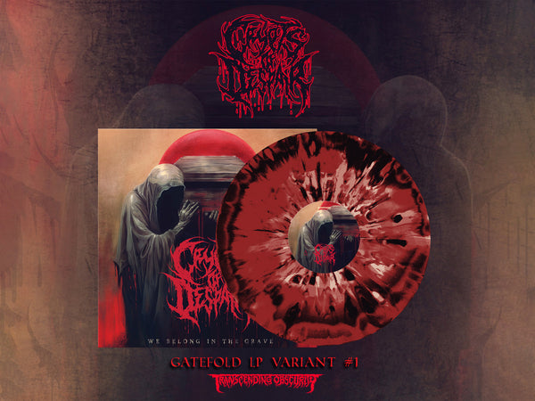 Crypts Of Despair "We Belong In The Grave " Hand-numbered Edition 12"