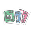 Cattle Decapitation "Watercolors Temporary Tattoo Pack" Stickers & Decals