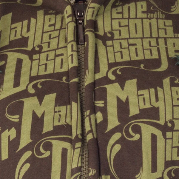 Maylene and the Sons of Disaster "All Over" Zip Hoodie