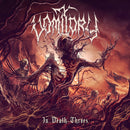 Vomitory "In Death Throes (Dark Rose Marbled Vinyl)" 12"