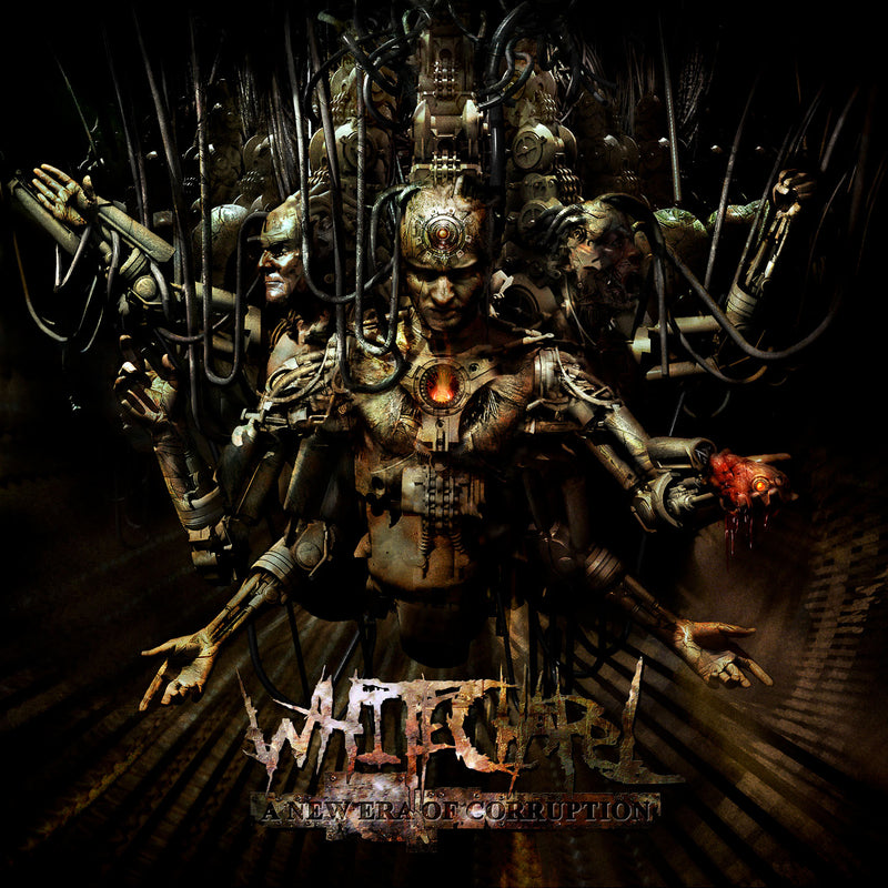 Whitechapel "A New Era of Corruption (Bright Orange Marbled Vinyl)" 12"