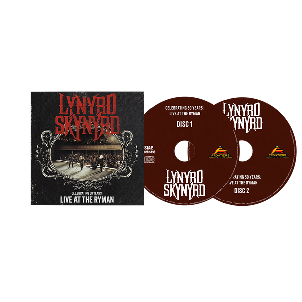 Lynyrd Skynyrd "Celebrating 50 Years - Live At The Ryman" 2xCD