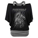 Powerwolf "Faster Than The Flame" Girls T-shirt