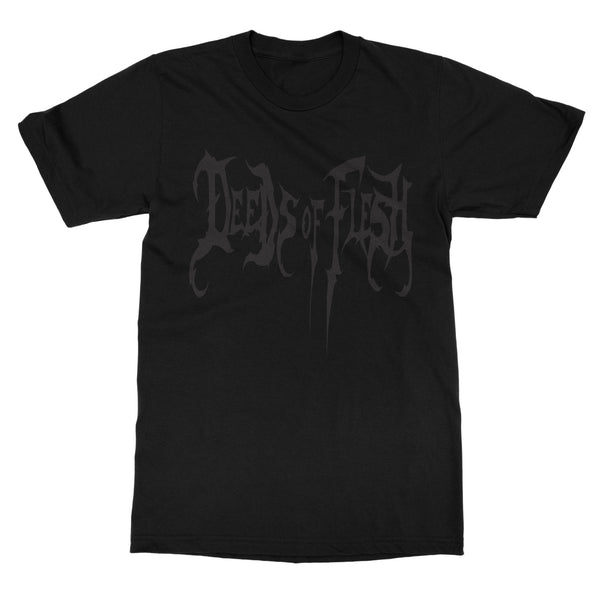 Deeds of Flesh "Black Logo" T-Shirt