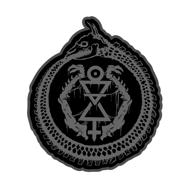 Cattle Decapitation "Grey Ouroboros PVC Patch" Patch