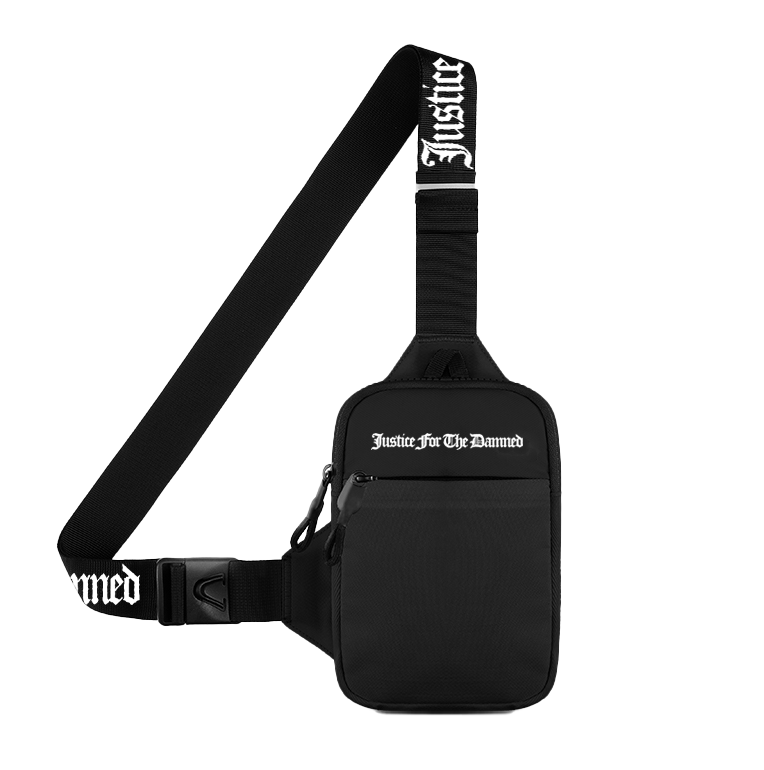 Justice For The Damned "Logo Sling" Bag