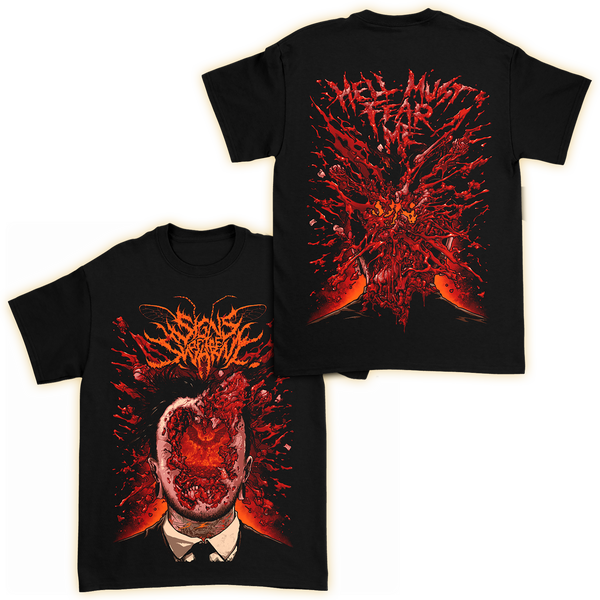 Signs of the Swarm "HELLMUSTFEARME" T-Shirt