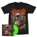 Aborted "Termination Redux Neon LP/Tee Bundle" Bundle