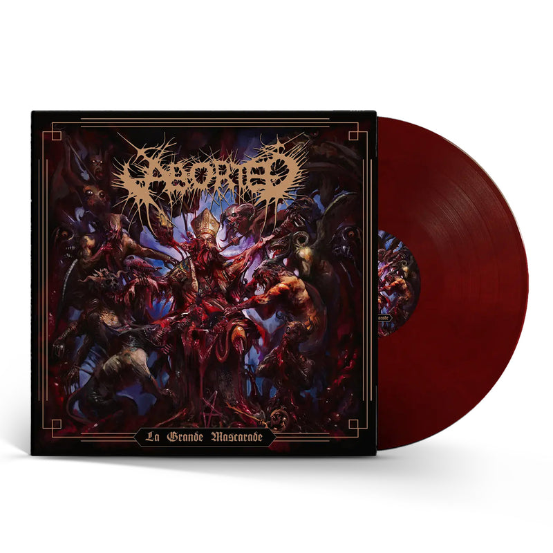 Aborted "La Grande Mascarade (Transparent Red/Black)" 12"