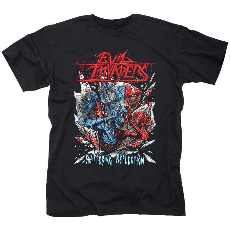 Evil Invaders "Shattering Reflection" T-Shirt