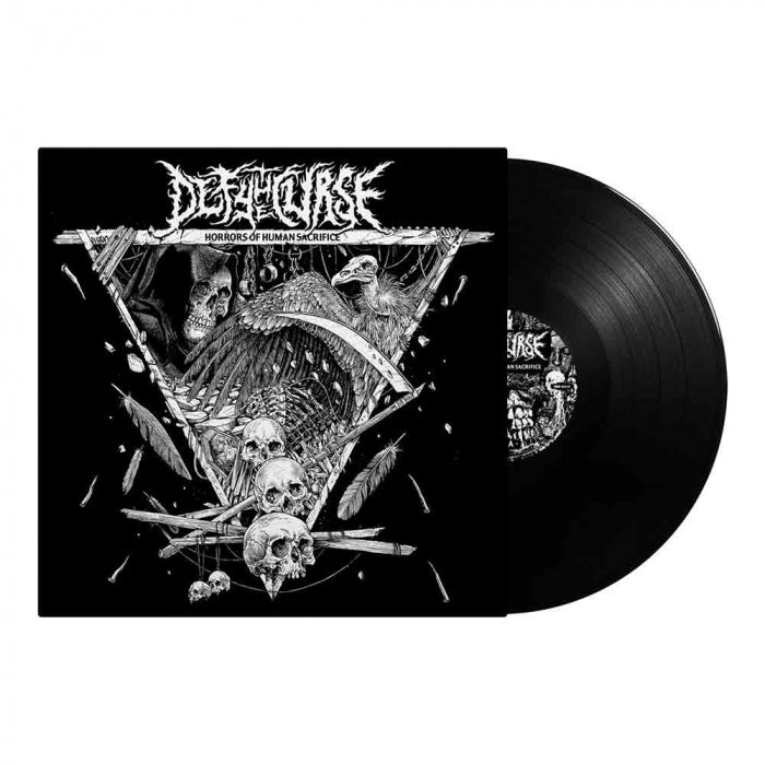 Defy The Curse "DEFY THE CURSE - Horrors Of Human Sacrifice / Black Vinyl LP" 12"