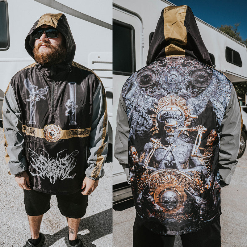 Signs of the Swarm "'To Rid Myself of Truth' All-Over Custom" Windbreaker