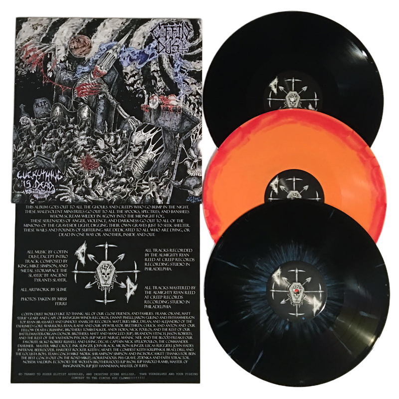 Coffin Dust "Everything Is Dead LP" Limited Edition 12"