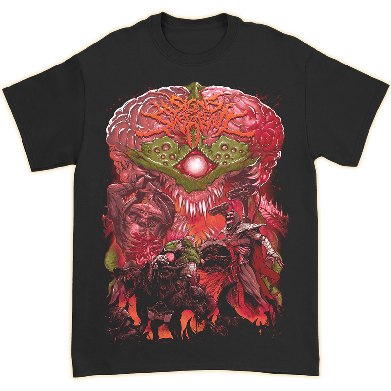 Signs of the Swarm "HELLMUSTFEARDOOM" T-Shirt