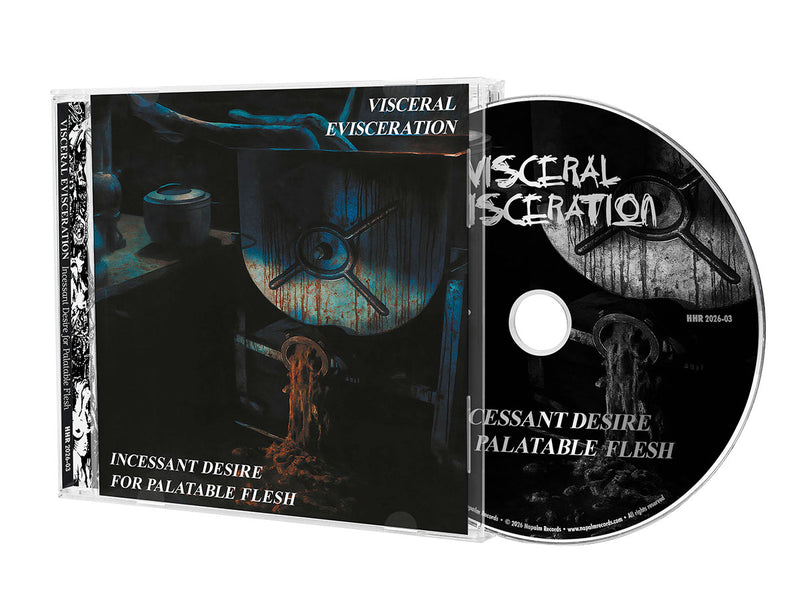 Visceral Evisceration "Visceral Evisceration - Incessant Desire for Palatable Flesh / CD" CD
