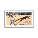 Derek Hess "Behind Enemy Line" Poster