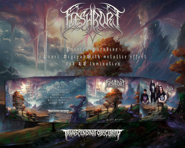Fleshbore "Painted Paradise" Hand-numbered Edition CD