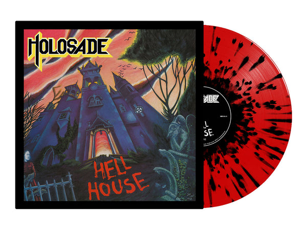 Holosade "Holosade - Hellhouse / Red/Black Splatter Vinyl LP" 12"