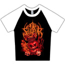 Ov Sulfur "LABUrden Ov Faith Cropped Raglan" Girls T-shirt