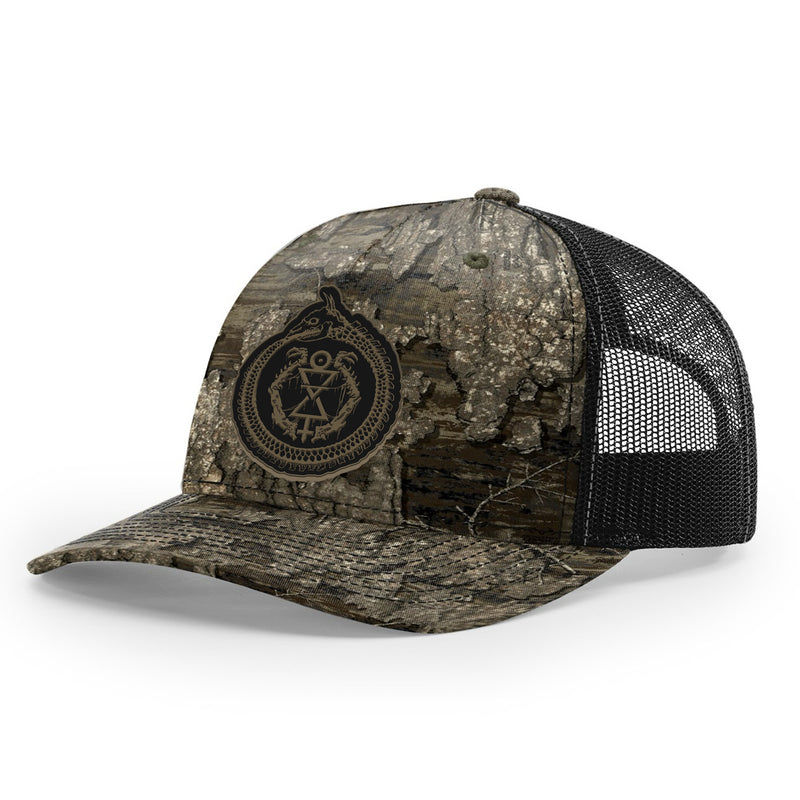 Cattle Decapitation "Ouroboros Realtree Richardson Snapback Hat" Hat