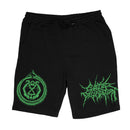 Cattle Decapitation "Green Logo Sweatshorts " Shorts