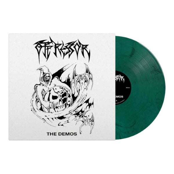 Oppressor "OPPRESSOR - The Demos / Limited Edition Green Black Marble Vinyl LP" 12"