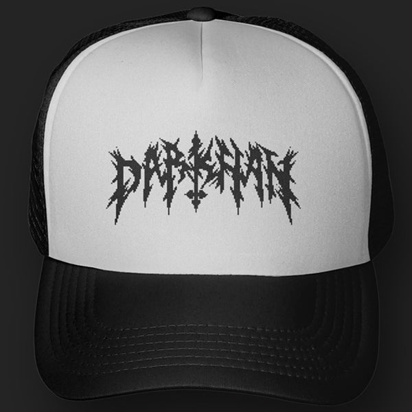 Darkhan "Trve Mesh Trucker Cap (White)" Trucker Hat