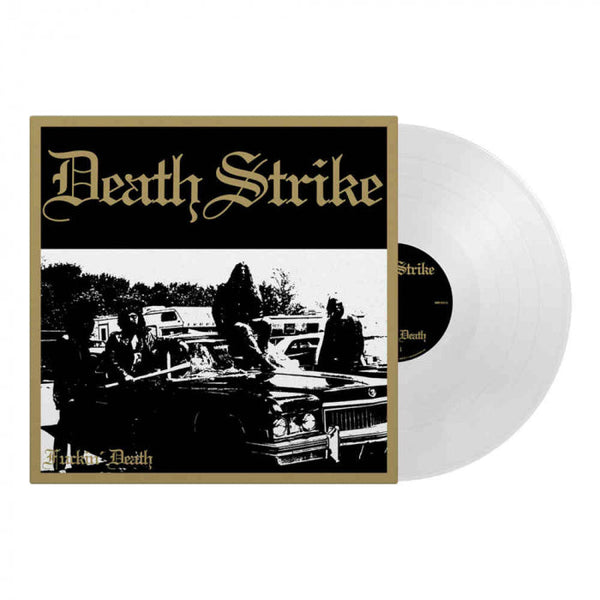 Death Strike "DEATH STRIKE - Fuckin' Death / White Vinyl LP" 12"