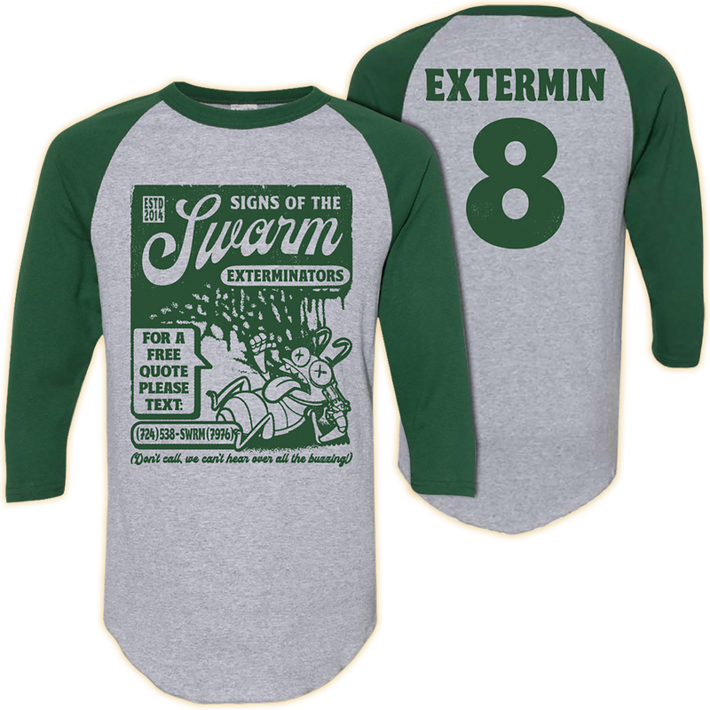 Signs of the Swarm "Exterminator" 3/4 Raglan