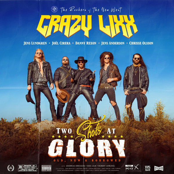 Crazy Lixx "Two Shots At Glory" 2x12"
