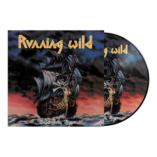 Running Wild "RUNNING WILD - Under Jolly Roger / Picture Vinyl  LP" 12"