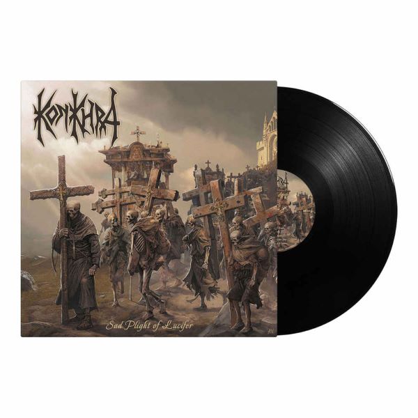 Konkhra "KONKHRA - Sad Plight of Lucifer / Black Vinyl LP" 12"