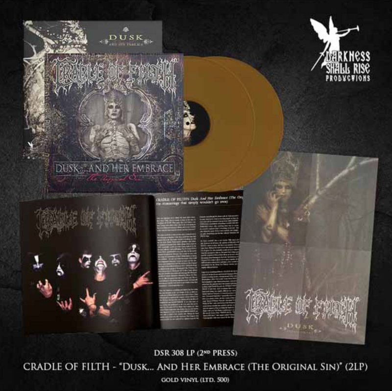 Cradle Of Filth "Dusk and Her Embrace" 2x12"