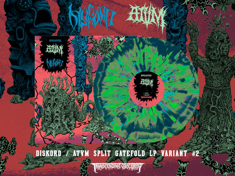 Diskord/Atvm "Bipolarities" Hand-numbered Edition 12"