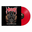 Master "MASTER - Let's Start A War / Transparent Red Vinyl LP" 12"
