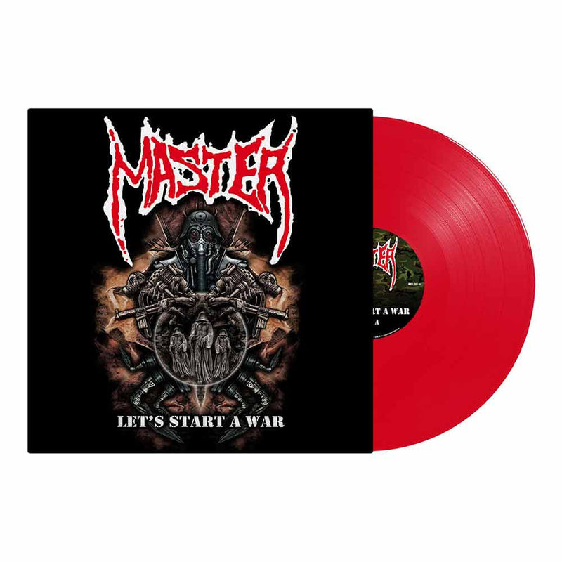 Master "MASTER - Let's Start A War / Transparent Red Vinyl LP" 12"