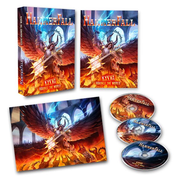 Hammerfall "Live Against The World" CD/DVD